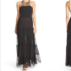 Ali & Jay Lace Panel Maxi Dress